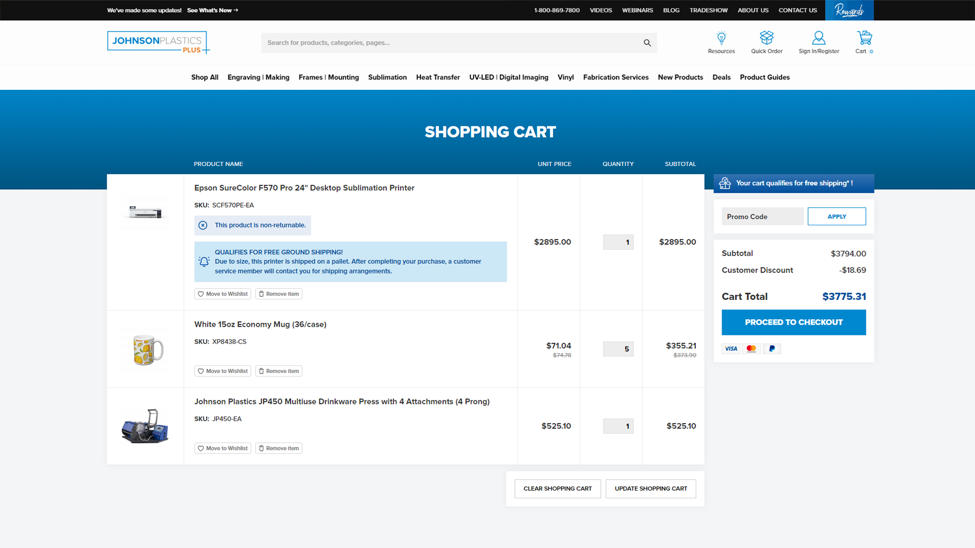 JPPlus Cart